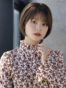 エインアンリー 表参道(AIN.ANLY.) 前髪あり大人ショートボブ20代30代40代【AIN.表参道】川原大地