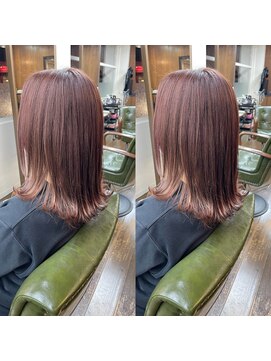 ヘアーサロン リバース(Hair Salon Rebirth) 【防府/Rebirth】ピンクブラウン