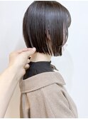 【松戸　ムラマツ】大人かわいいショートボブ切りっぱなし