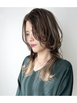 フィエル(fielu) ハイライト×ロングウルフ×【ISAO】