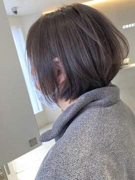 コード(Chord) 20..30.40代~ 白髪ぼかし、ショートBob[谷合