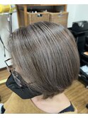 30代40代50代60代育てる脱白髪染めカラー/白髪ぼかし/ショート