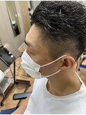 ツーブロックツイストパーマ
