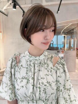 リール 銀座(R'EEL) 春におすすめ♪フェミニンゆとりショート