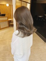 チェレ アズーリ 狭山店(Chere azuri)&nbsp;髪質改善カラー/オリーブベージュ/ミディアムくびれヘアー