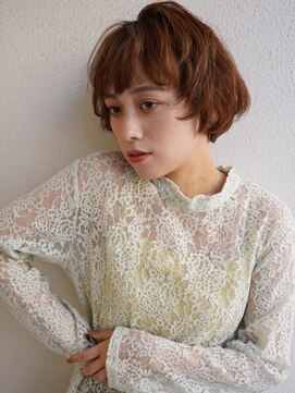 ブゾン(buZon) 【buZonブゾン】 ゆるふわマッシュ×マロンベージュ