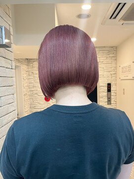 メモリーズ 銀座(Memories) ピンクベージュとミニボブ◎