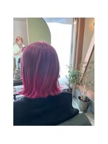 ロダ ヘアー(RODA hair) モーブピンク！