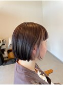 インナーカラーボブ