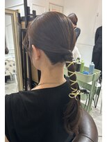 セット アンド バイ ルゥーダ 品川駅前店(SET and..by Rouxda.)&nbsp;タイトポニー