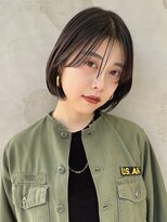 ビュートリアム 南青山(BEAUTRIUM)&nbsp;大人フレンチボブ 顔周りレイヤー 骨格矯正 ショートボブ 表参道