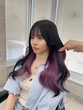 イキ 表参道(iki omotesando) ハッシュカット/フルバング/似合わせカット/ブラウン