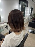 外ハネ きりっぱなし