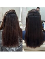 シンズ 銀座(sins)&nbsp;内側の強い癖にもsins式髪質改善酸性ストレート[30代40代50代]