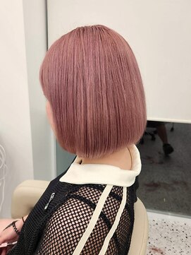 エニフォーイーストハム(Eni for eastham) ショートボブ/ピンクカラー