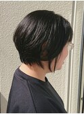 黒髪ショートボブ