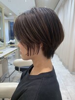 アッシュ 仙川店(Ash)&nbsp;大人ハンサムショート　フェザーショート　マロンベージュ