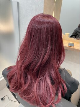 ニカ(NIKA) ボルドーピンク/美髪