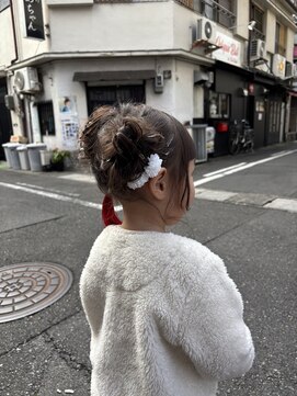 ヘアアートヒサ(HAIR ART hisa) 「RYOKO」七五三スタイル