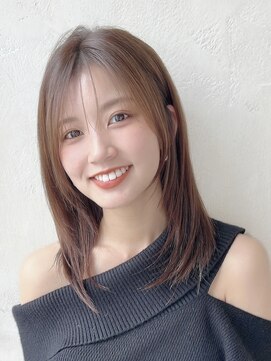 アフロート ルヴア(AFLOAT RUVUA) 20代30代40代大人かわいいミディアムヘア