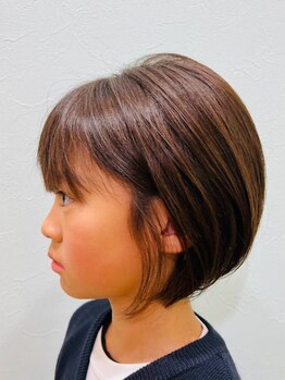 エストレーラの写真/ひとりひとりの似合わせを意識した小顔ショートカット*毛先数ミリ単位までこだわるボブも人気*