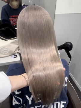 ワンズミラー 立川(ONE'S MIRROR) ケアブリーチ/インナーカラー/ハイトーンカラー/似合わせカット