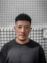 プロショップウェーブ(PRO SHOP WAVE)&nbsp;アッシュブラック/カルマパーマ/ベリーショート/原宿