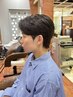 【タイトに収まる】カット＋ダウンパーマ（両サイドor襟足） ￥11000→￥8800