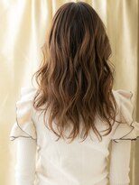 モッズヘア 上尾西口店(mod's hair) かきあげバング韓国風巻きカールフェミニンロングY上尾30代40代