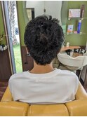 メンズビジネスショートスタイル