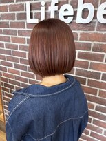 ライフビィ リフト(Lifebe Lift)&nbsp;ピンクブラウン×丸っとコンパクトボブ