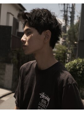 レジュアル(RESSUAL) スパイキーショート　マッシュ　センターパート　ビジネス