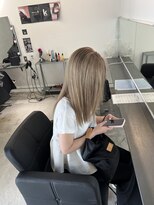 キング 高槻(K!ng)&nbsp;縮毛矯正髪質改善ハイライトレイヤーカット高槻美容室エクステ