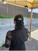 結婚式お呼ばれヘア♪