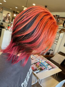 ヘア メイク ココ(hair make coco) オレンジときどきレッド♪♪