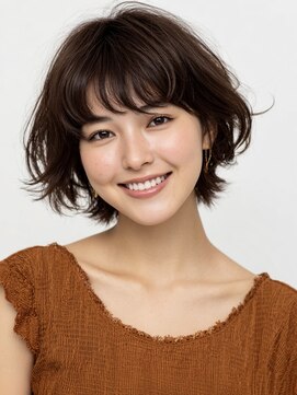 ヒマル 学芸大学(Himaru) 大人女性/ヘアセット/ボブルフ/ネビージュ/小顔/パーマ/前髪