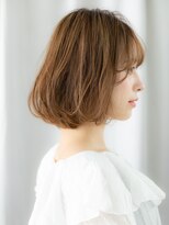 ドクターズサロン LAB 小山店&nbsp;ミルフィーユカラーミストバングボブパーマr小山20代30代