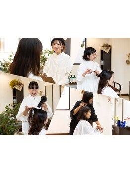 経験豊富な女性スタイリストがお悩みを解決！女性目線での提案で大人女性のお悩みを解消◎理想のスタイルに