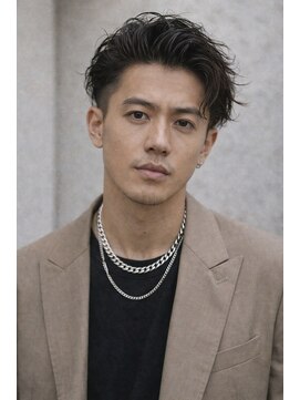 小栗旬　風　ウェットアップバング