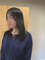 ヘアーアートミュージアム(Hair Art Museum) ブルーブラック/レイヤースタイル