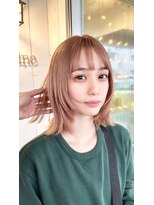 ヘアー リノリノ(hair Lino Lino)&nbsp;ダブルカラー　レイヤーカット