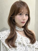 ナナローネス 渋谷(nana loness) 小顔見えくびれロングレイヤー×透明感ベージュ