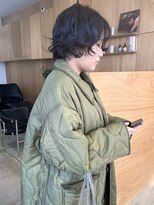 パークホワイト 代官山(PARK White)&nbsp;ニュアンスパーマショートパーマウルフレイヤーハッシュカット