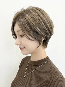 リア 白髪ぼかしハイライト 京都河原町(riah) #ハイライト#白髪ぼかし#白髪染め#京都#30代#40代#50代#60代