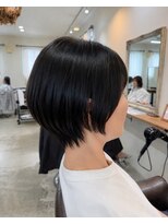 エトワール(Etoile HAIR SALON) ショートダークブルー