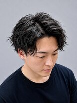ヘアスタジオ ロメオ(hair studio Romeo)&nbsp;ゆるスパイラルパーマ×センターパート