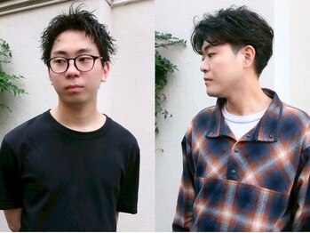 ヒントステーション フォーメンズ(HINTSTATION for Men's)の写真/【浅草駅徒歩5分】 デザイン性と自宅での再現性を兼ねたパーマスタイル。下町で叶う、旬のトレンドヘア。
