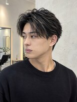 シエル 天神橋店(CIEL)&nbsp;メンズショート／センターパート／爽やかヘア
