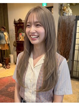 グッドフェローズ ミナミホリエ(GoodFellas minamihorie)の写真/【そのロング、もっと可愛くなる!】顔まわり×韓国レイヤーで横顔まで盛れる!私にハマる垢抜けヘアへ♪
