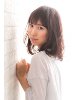 ヘアーアートシフォン 池袋西口店(Hair art chiffon)&nbsp;デジタルパーマとバレイヤージュでクラシカルなロブヘア